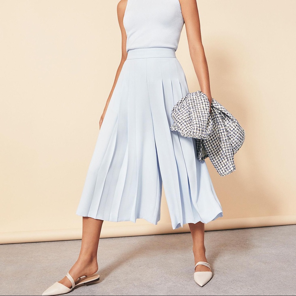 Ann Taylor Pleated wide leg pants
